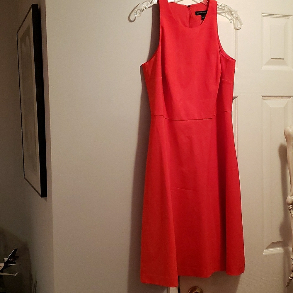 Banana republic red dress sz 6